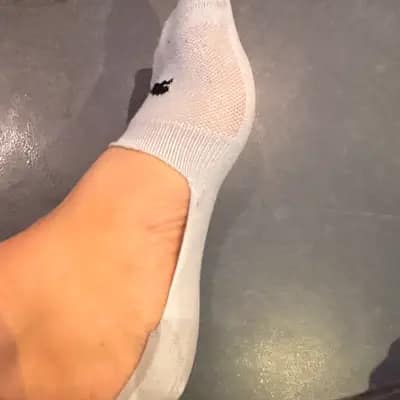 🤍 Meine weißen Sneaker-Socken – getragenA