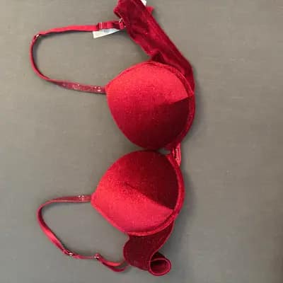 Roter Glitzer BH 🎀