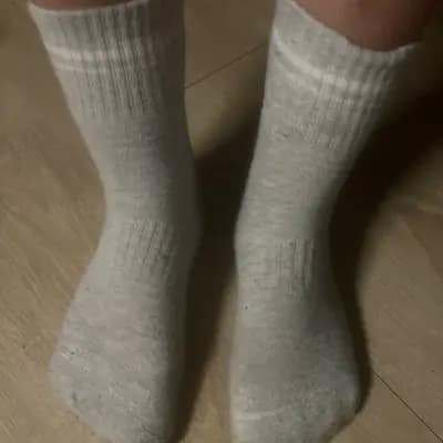 Graue sportsocken/ Größe 38/39