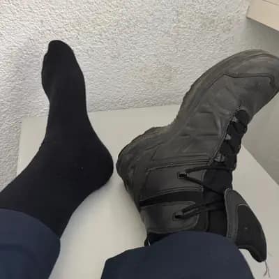 ab morgen! 🔥 schwarze Dienstsocken ✨Lange getragen 🥵 Gr.40-41