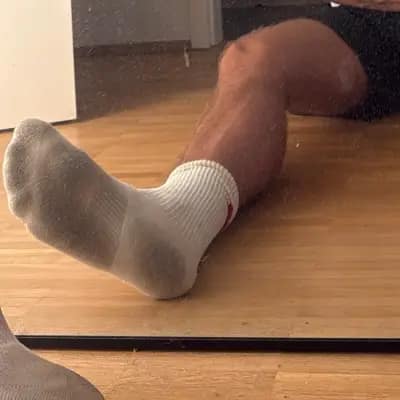 Getragene Gym-Socken | Male | Custom Tragedauer