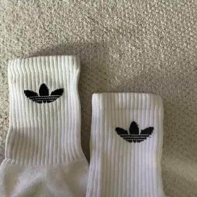Weiße Adidas Socken 37
