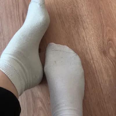 Weiße Socken Größe 38