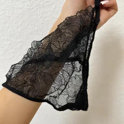 Schwarzer Tanga - persönlich getragen 🖤