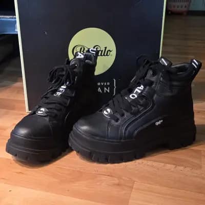 BUFFALO Aspha NC Mid Boots | schwarz | Gr. 40