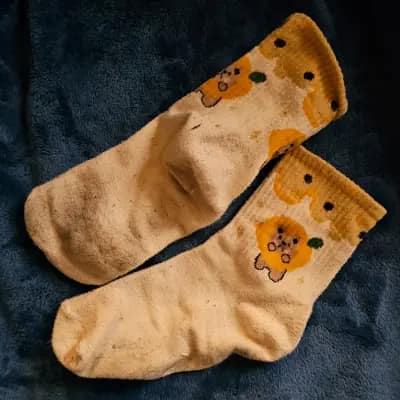 Niedliche Bärchen Socken, 2 Tage getragen in cosplay