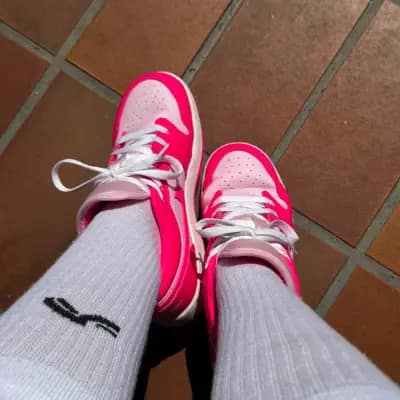 Meine getragenen pinken Schuhe 👀