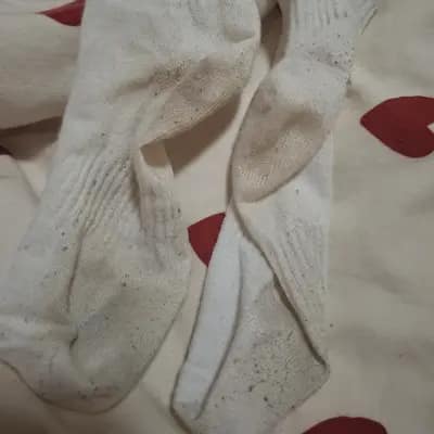 Weiße Sporsocken Gr.42