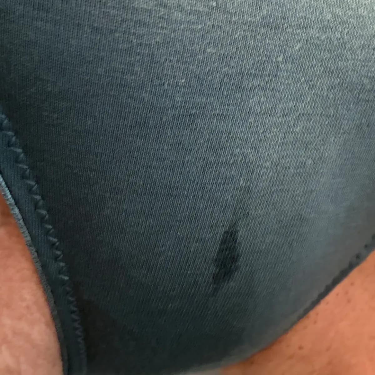 Petrolfarbener Slip