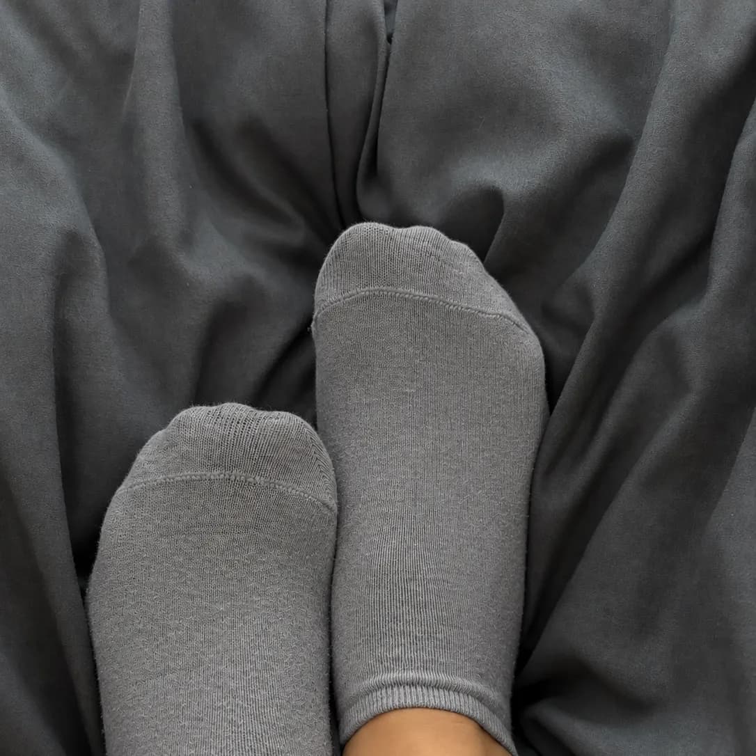 Graue Socken größe 38