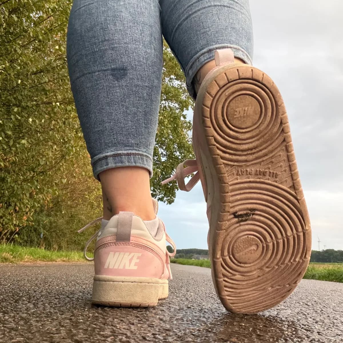 Meine getragenen pinken Nike 👟🩷