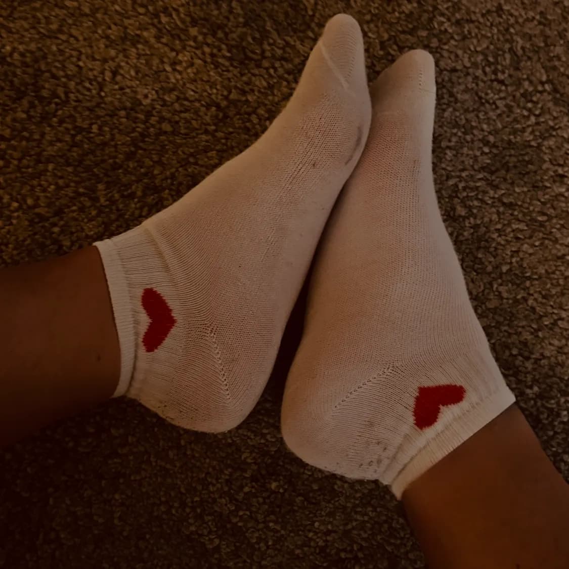 Getragene Socken mit Herz 🧦💕
