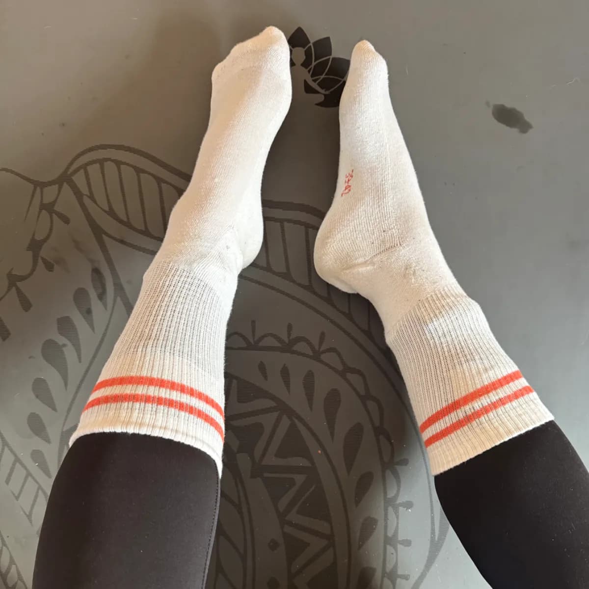 Sportsocken Gr. 41 – 40 km Fahrrad & 2× Yoga