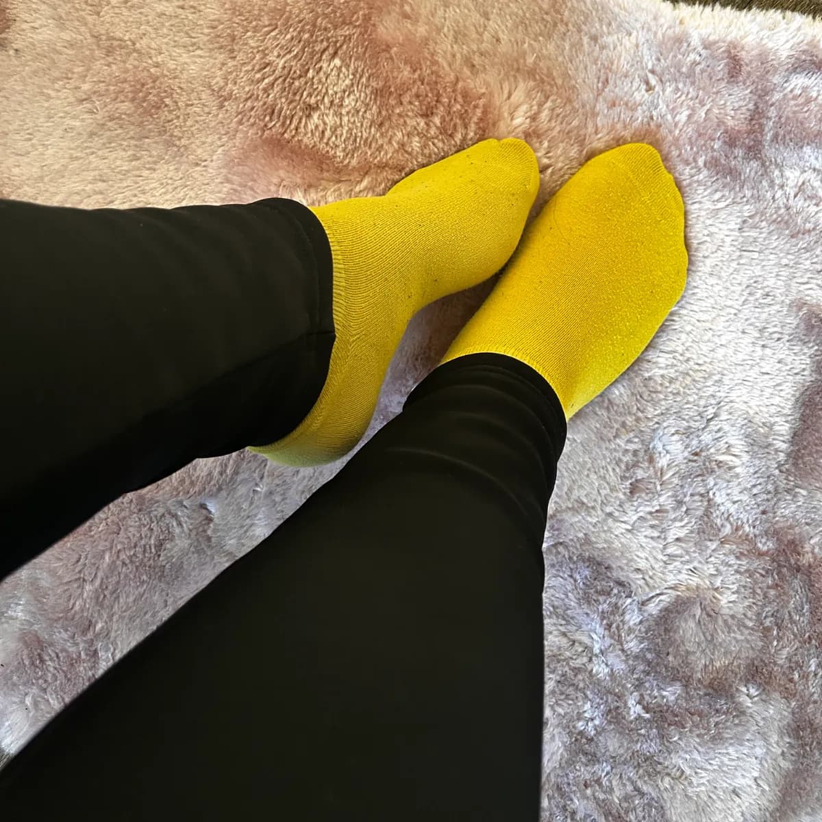 sneaker Socken, Gelb, Größe 37-42