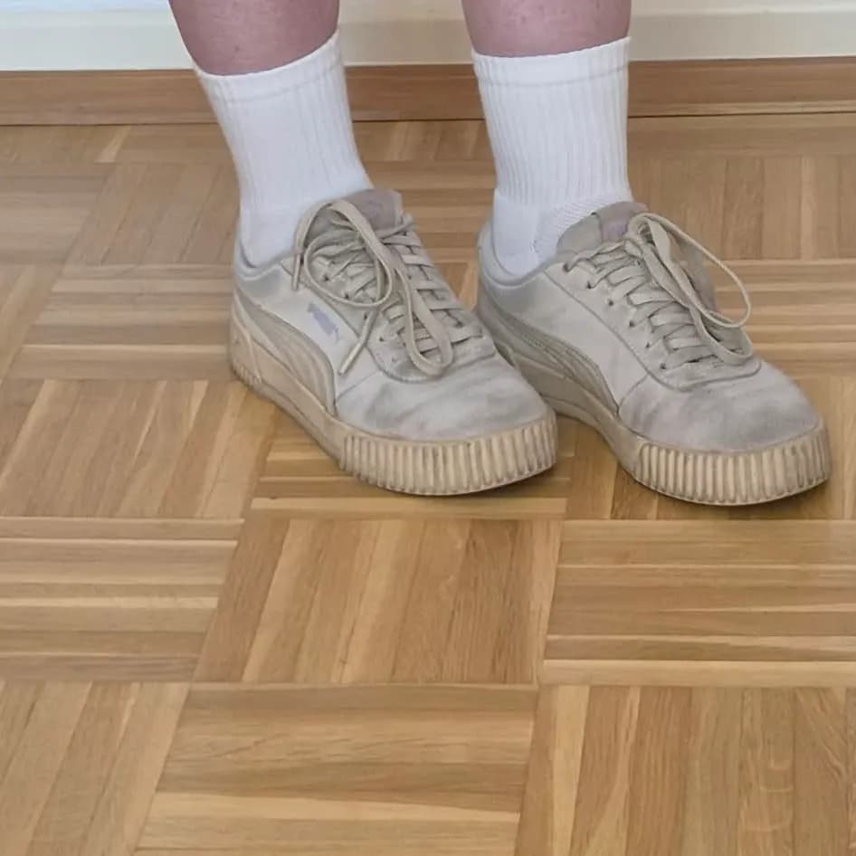 Getragene puma Sneaker Größe 37,5