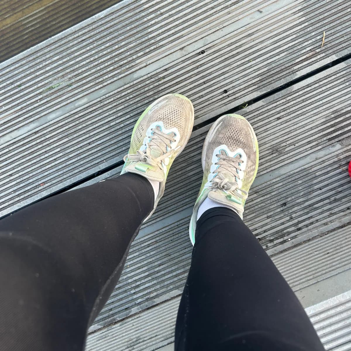 Sportsocken nach 7km Laufen