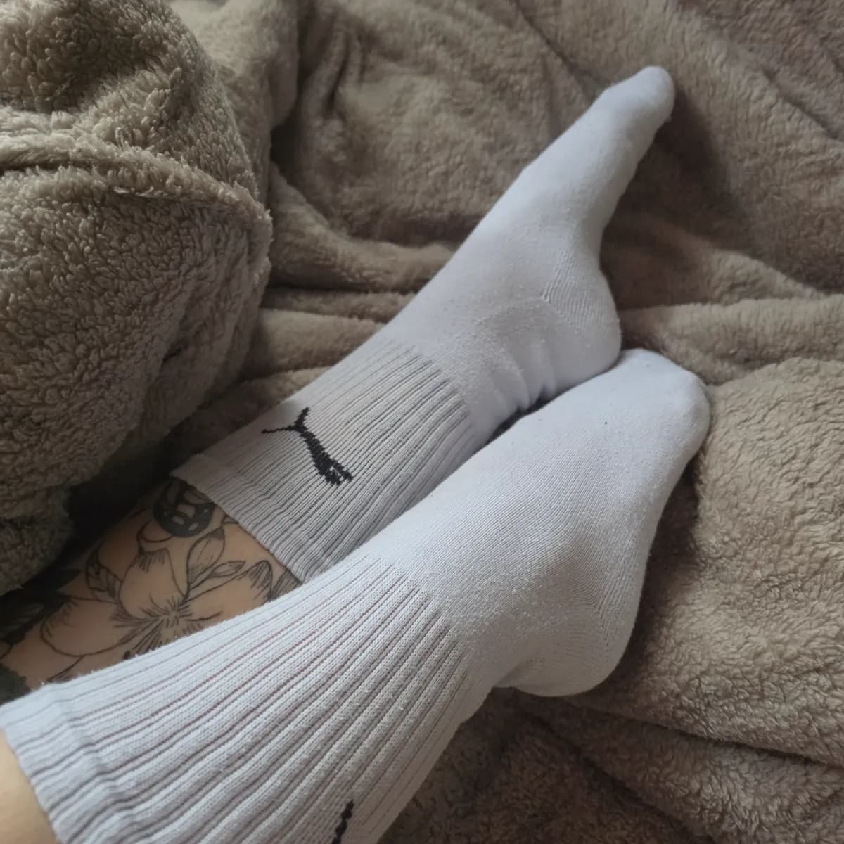 Weiße Socken – ganz natürlich 🤍