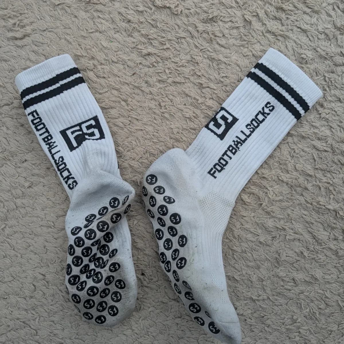 Weiße Sportsocken – Größe 35–38 – getragen – individuelle Tragezeit möglich