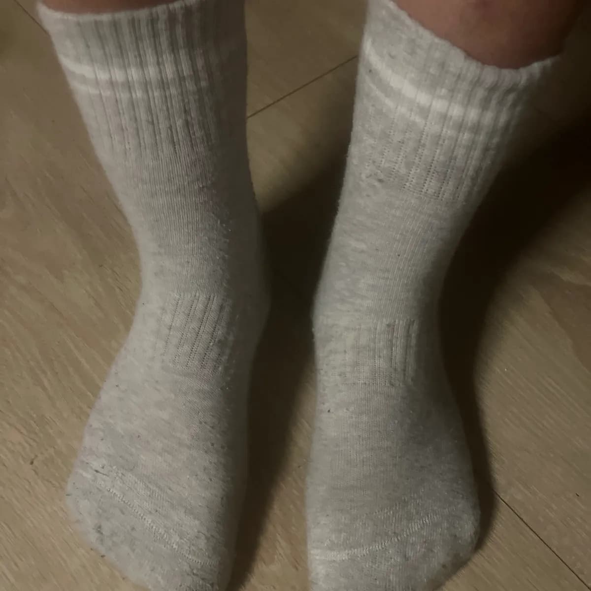 Graue sportsocken/ Größe 38/39