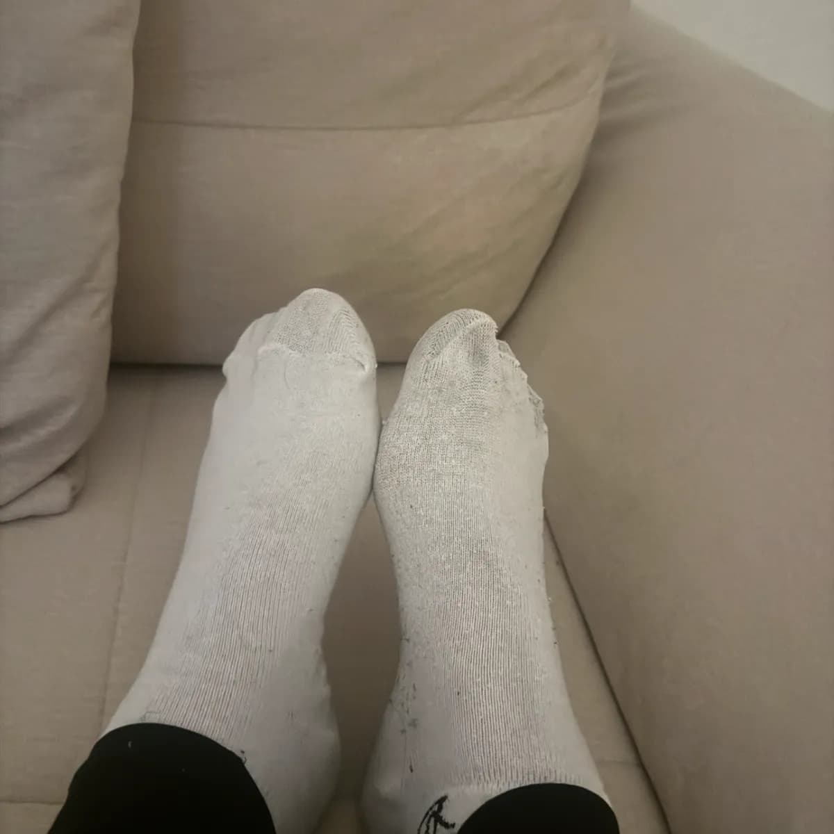 Weisse socken grösse 38