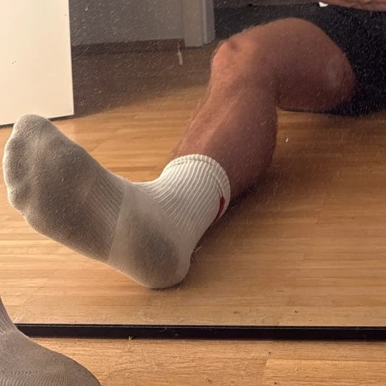 Getragene Gym-Socken | Male | Custom Tragedauer