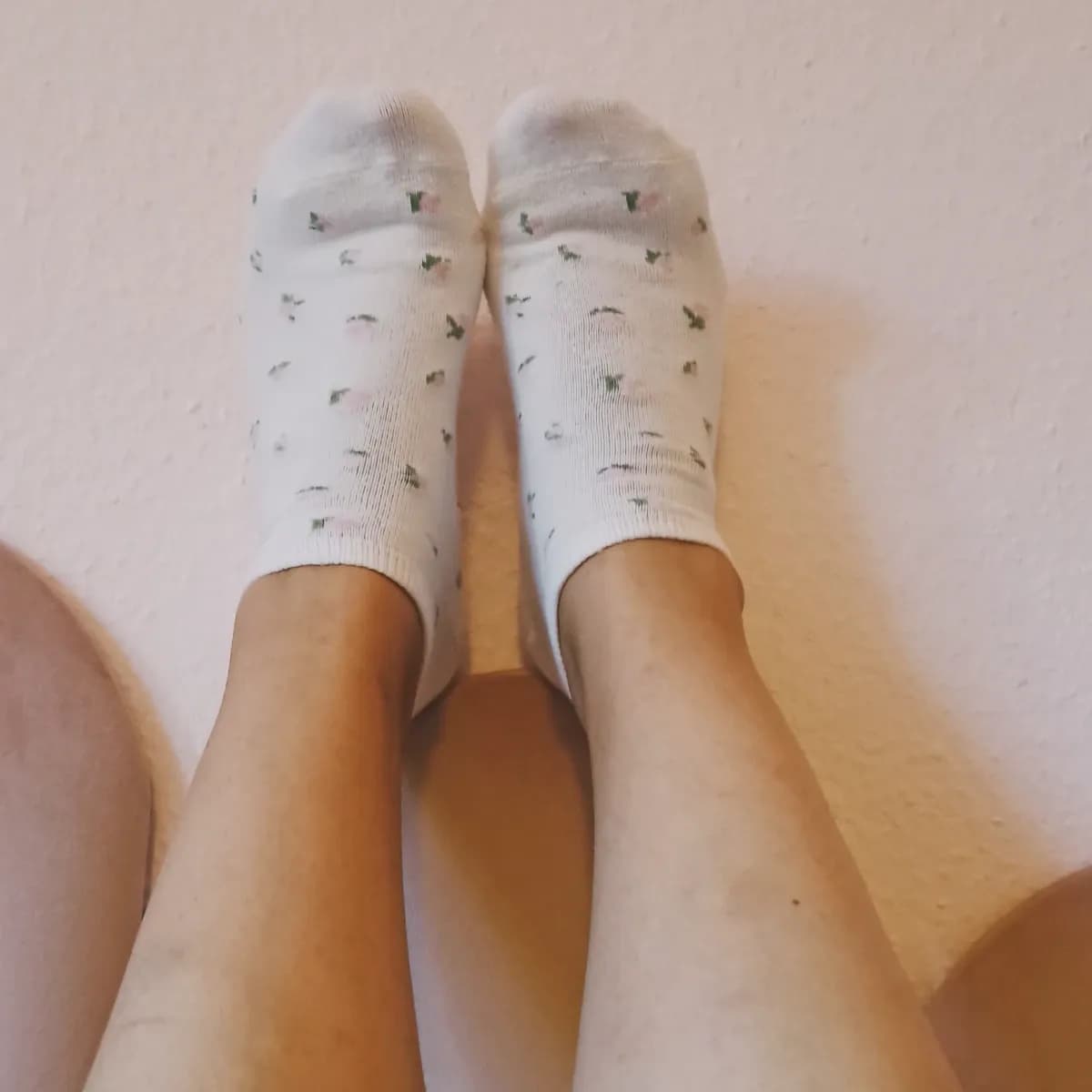 Kleine Baumwollsocken mit Frühlingslaune 🌸🤍