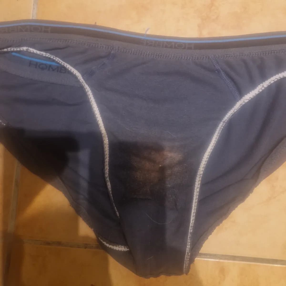 Getragener Slip-persönlich getragen