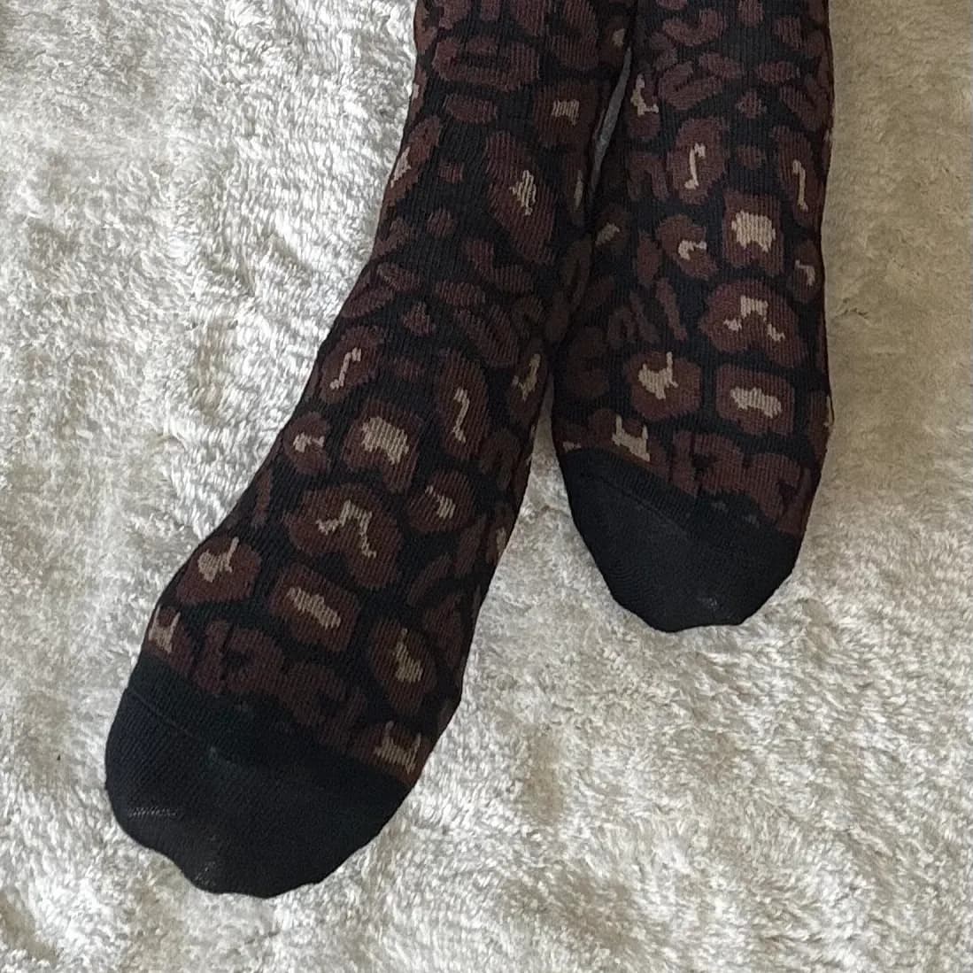 Dunkle gefährliche leoparden Socken Gr. 35 💕