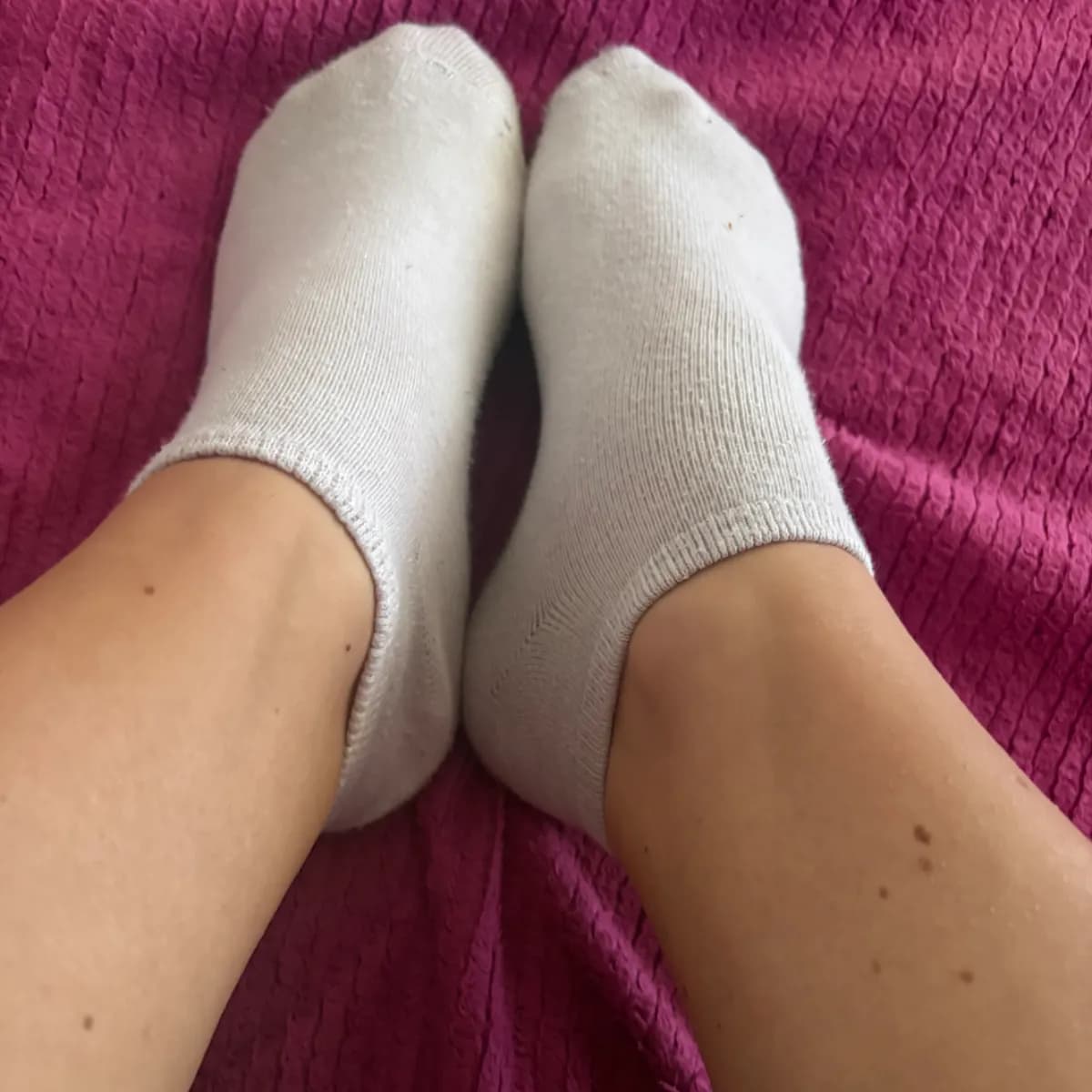Meine getragenen Socken aus dem Alltag.