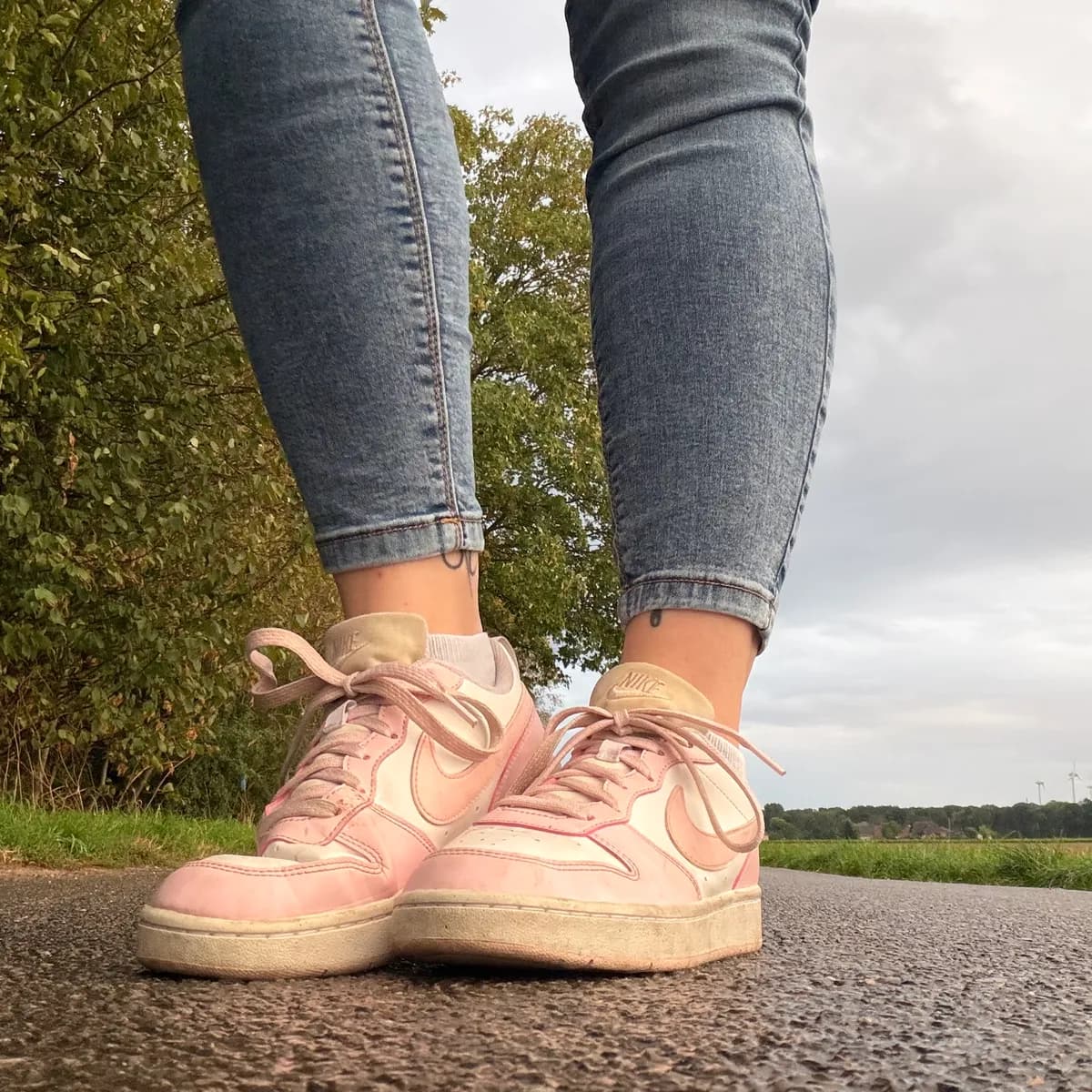 Meine getragenen pinken Nike 👟🩷