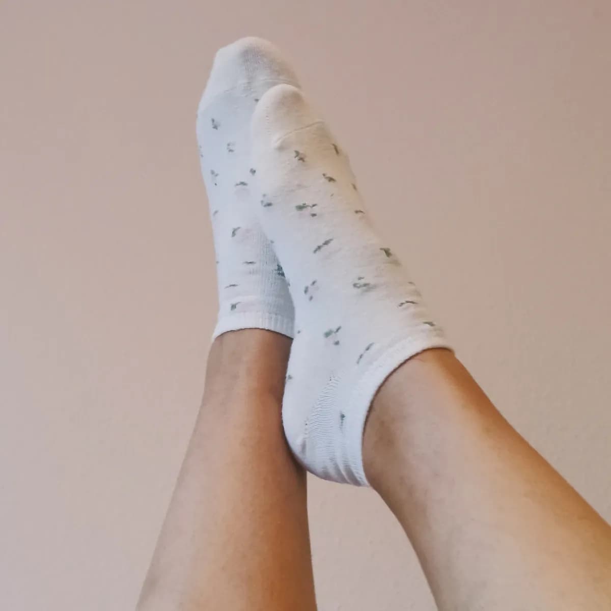Kleine Baumwollsocken mit Frühlingslaune 🌸🤍