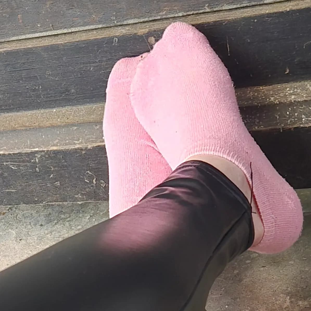 Getragene socken