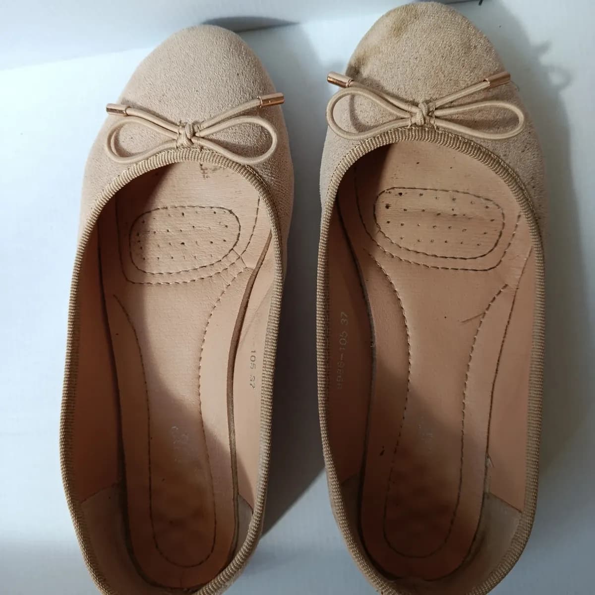 Flache Ballerinas in Größe 37