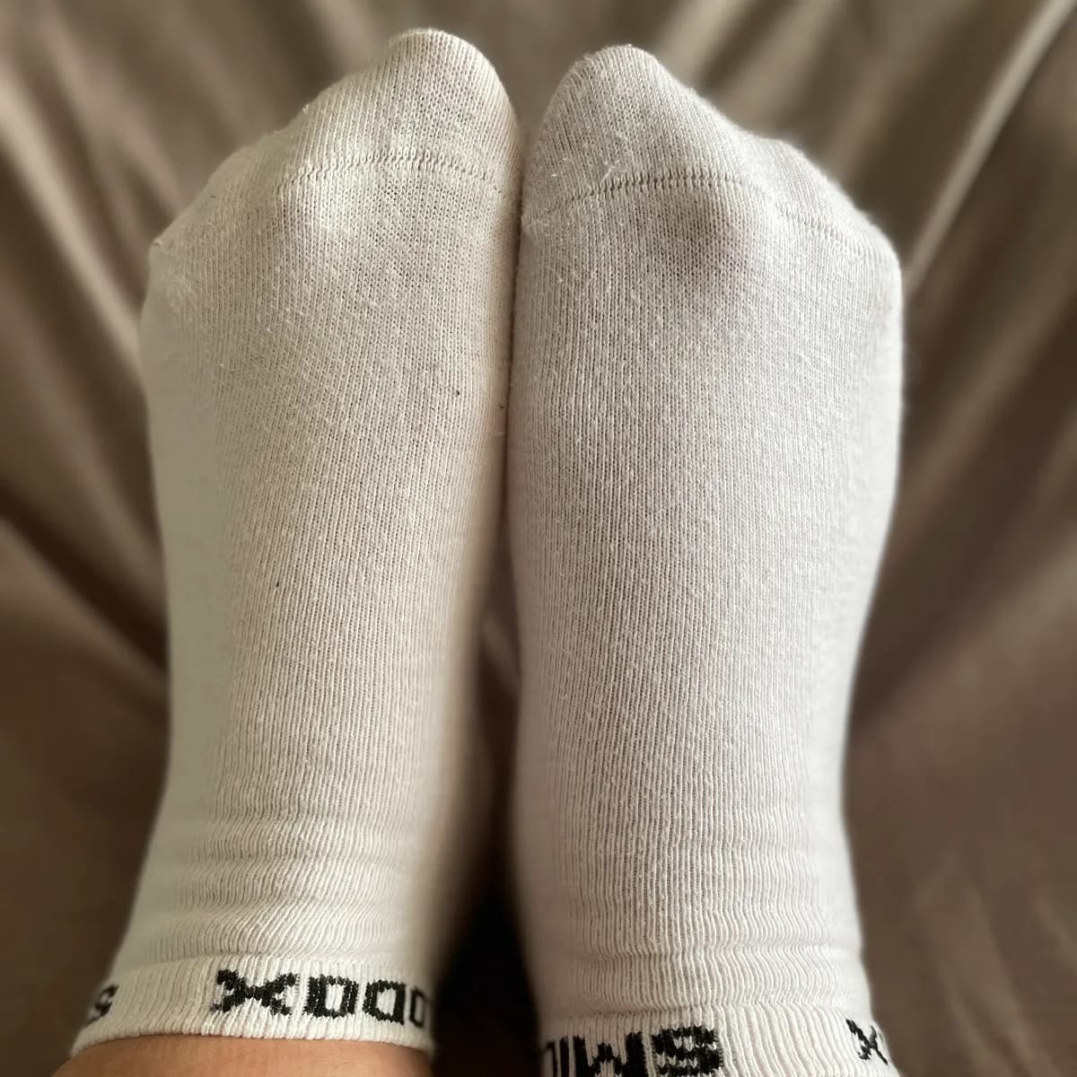 🤍 Fresh & White – getragene Sneaker-Socken (Gr. 40/41) einer Rubens Lady