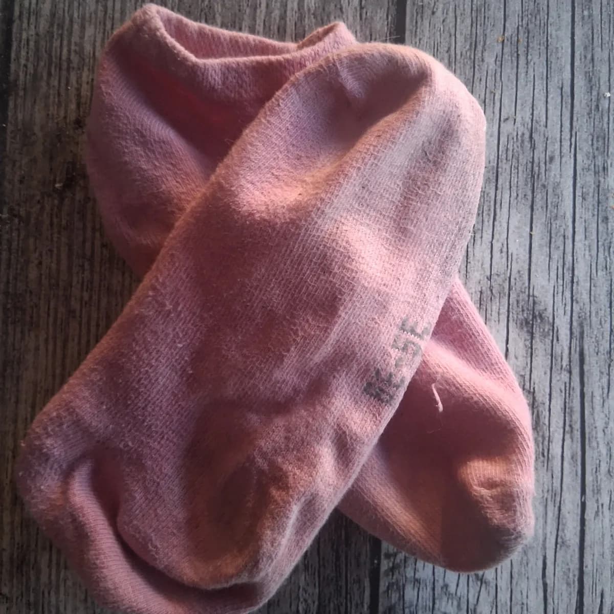 Pinke socken 3 tage getragen grösse 36