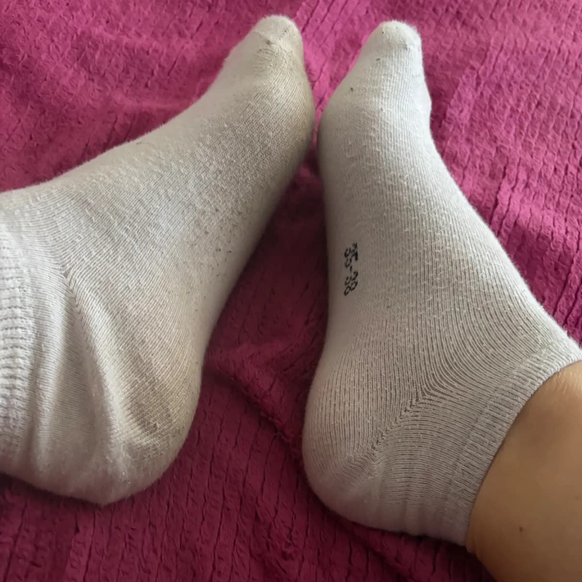 Meine getragenen Socken aus dem Alltag.