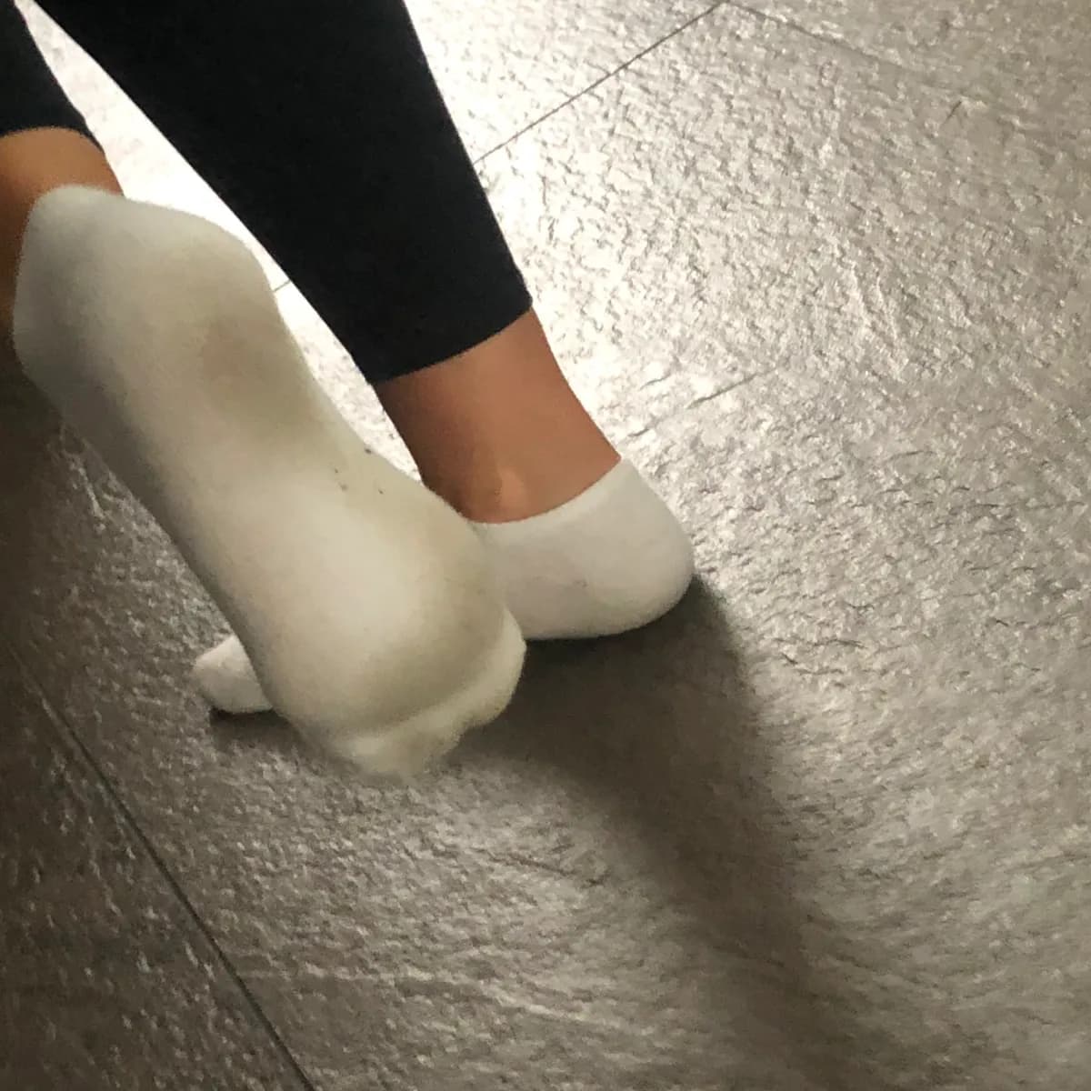 Weiße Socken, von mir persönlich getragen 🧦🤍