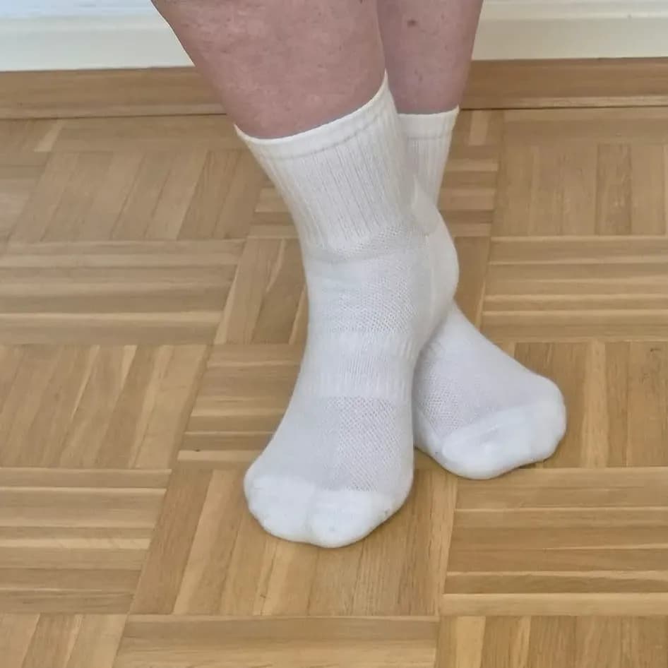 Weiße Tennissocken Größe 37