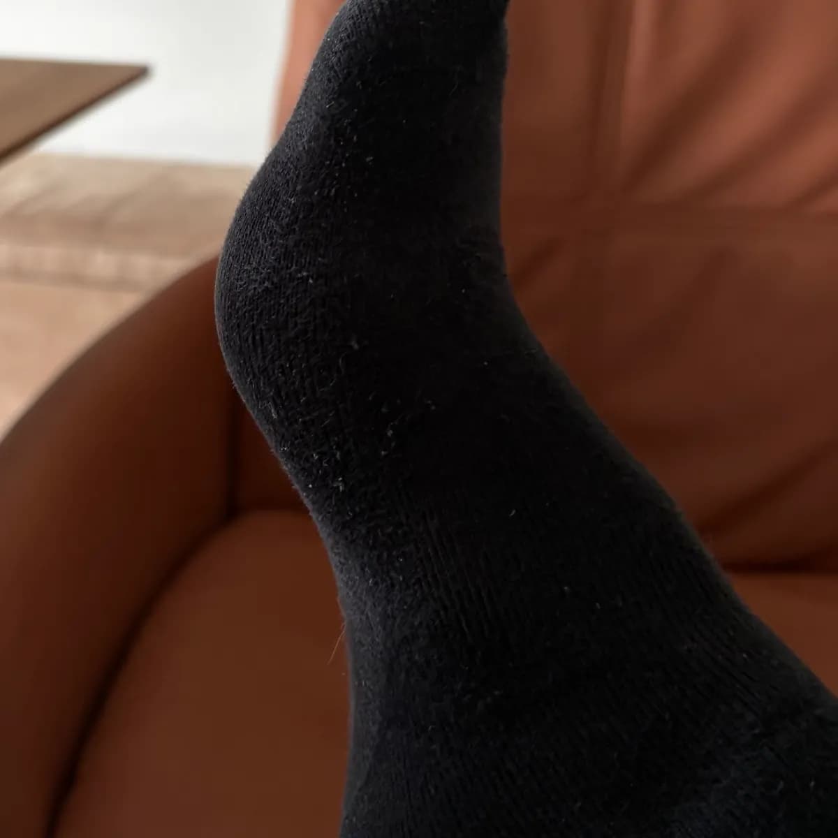 🖤 Schwarze Sneakersocken | Gr. 38 | getragen