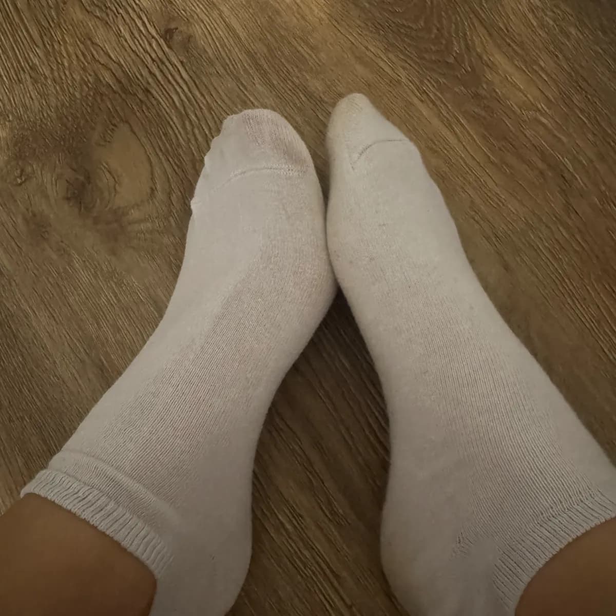 Getragene Socken