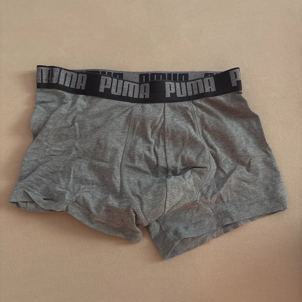 Boxershorts grau/schwarz